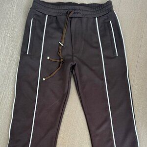 New Men's Amiri Sweat Pants Size Medium with Zipper Pockets